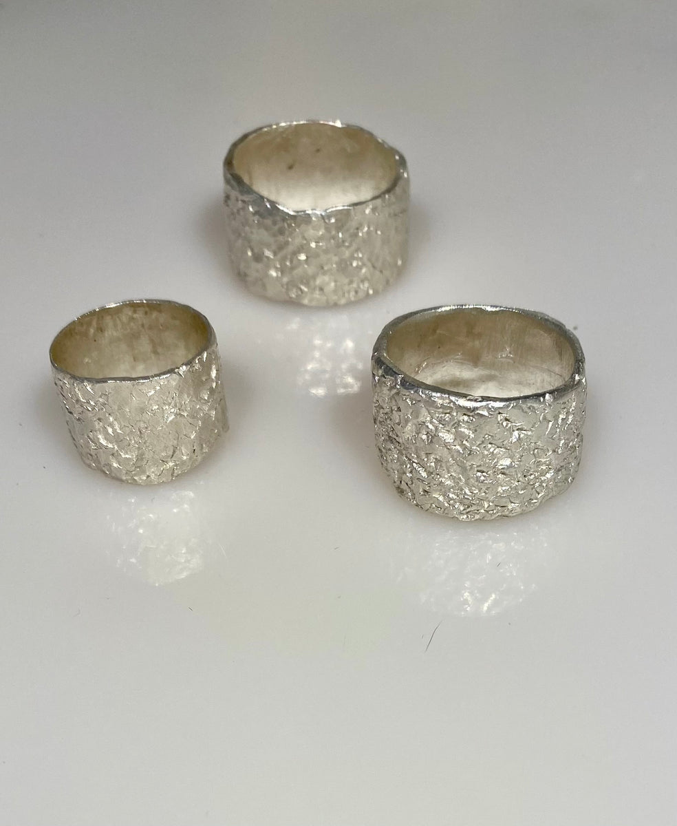 Fine Silver Precious Metal Clay Rings – PastellunaDesign